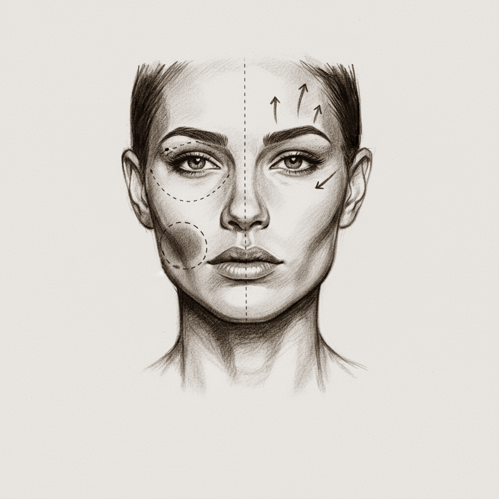FACIAL CONTOURING (Chin / Jawline / Buccal Fat / Lifts)